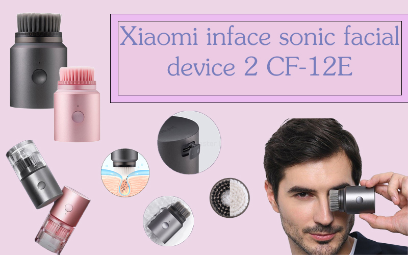 برس پاک کننده صورت شیائومی مدل Xiaomi inface sonic facial device 2 CF-12E